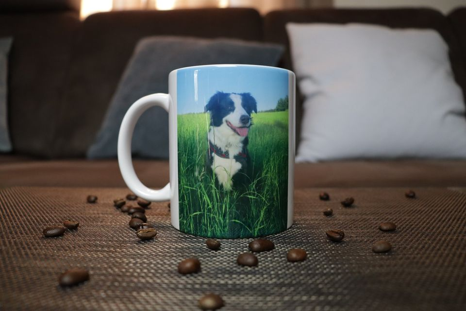 Hundetasse mit Namen und Bild