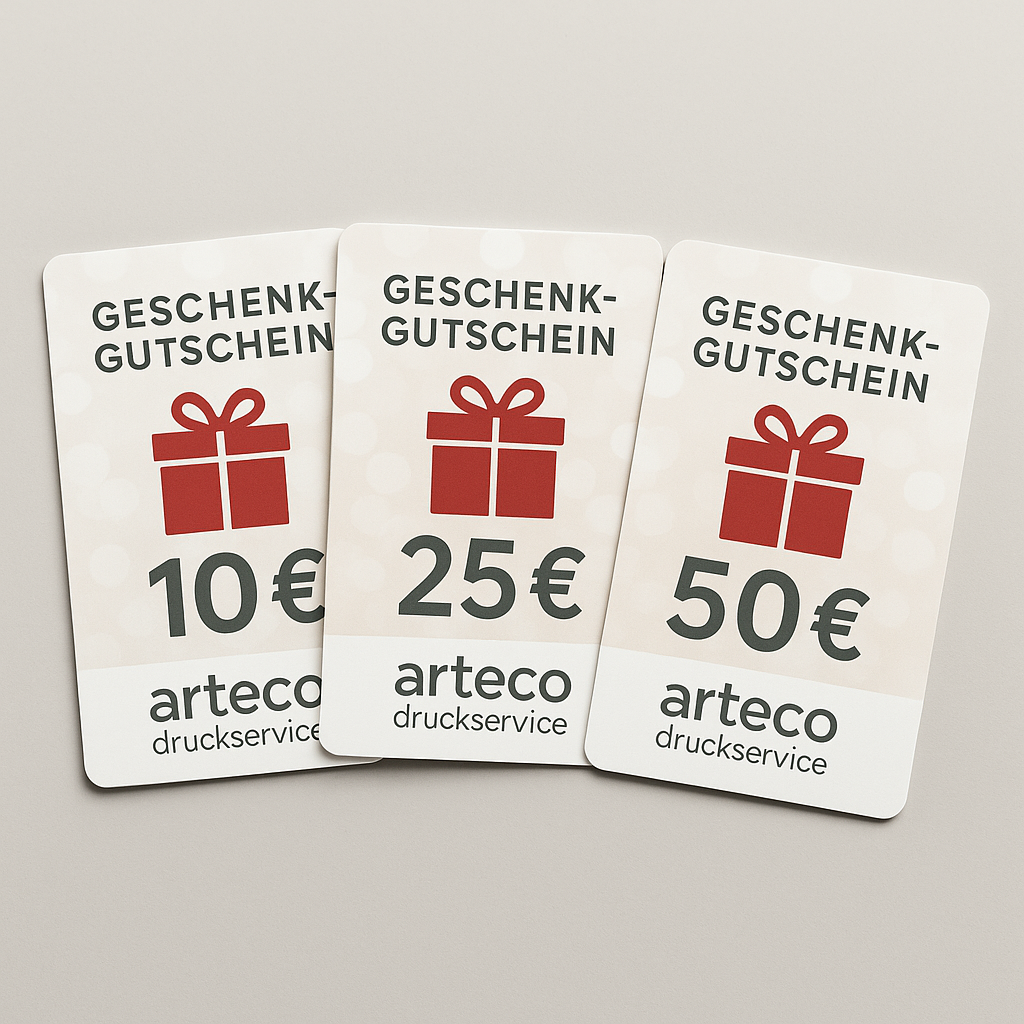 Arteco Geschenkgutschein – Freude zum Verschenken