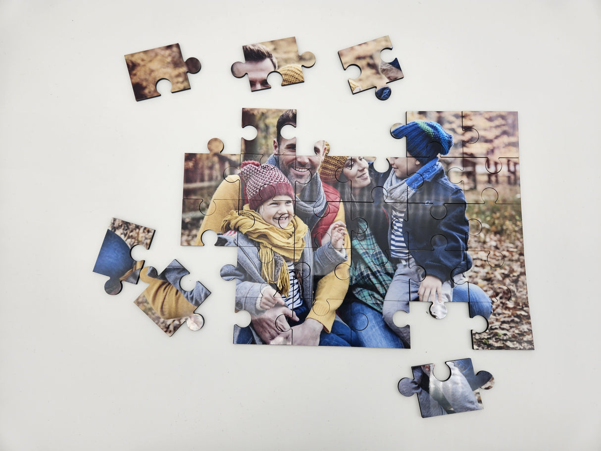 Holzpuzzle 175x250mm - 30 Teile