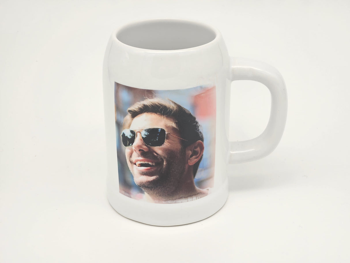 Bierkrug 500ml mit Foto